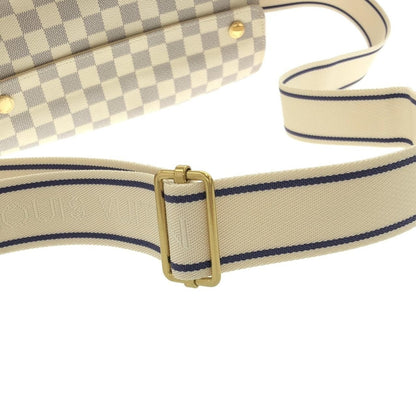 Louis Vuitton Damier Azur Naviglio Shoulder Bag Gold — view 5