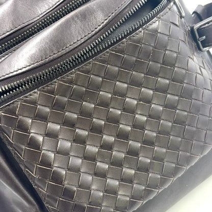 Bottega Veneta Intrecciato Leather Brown Body Bag 121604v46512040