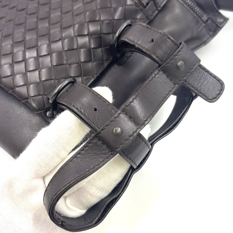 Bottega Veneta Intrecciato Leather Brown Body Bag 121604v46512040