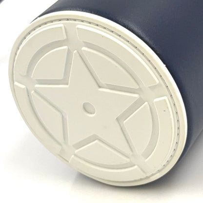 Christian Dior Vibe Bottle Holder Shoulder Leather Black Handbag Silver