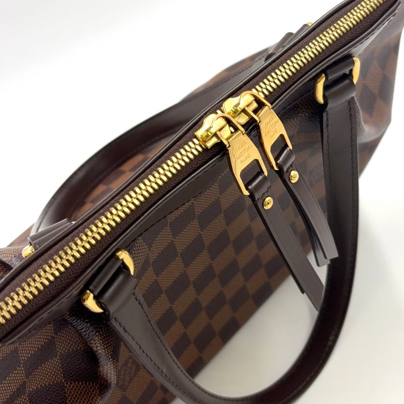 Louis Vuitton Westminster PM Damier Ebene Damier Ebene Leather × PVC Brown Tote