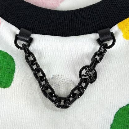 Louis Vuitton Dotted Short-sleeved T-shirt Yayoi Kusama Tops Short-sleeved