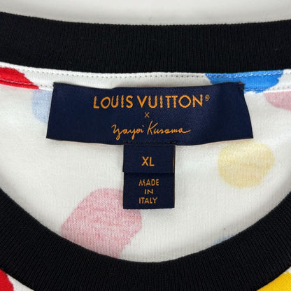 Louis Vuitton Dotted Short-sleeved T-shirt Yayoi Kusama Tops Short-sleeved