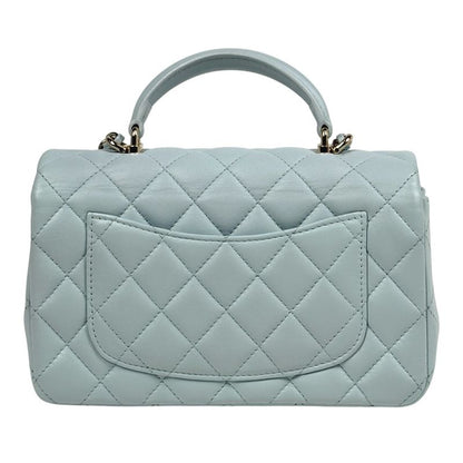 Chanel Coco Mark Top Handle Chain Shoulder Bag Matelasse Handbag Shoulder Bag