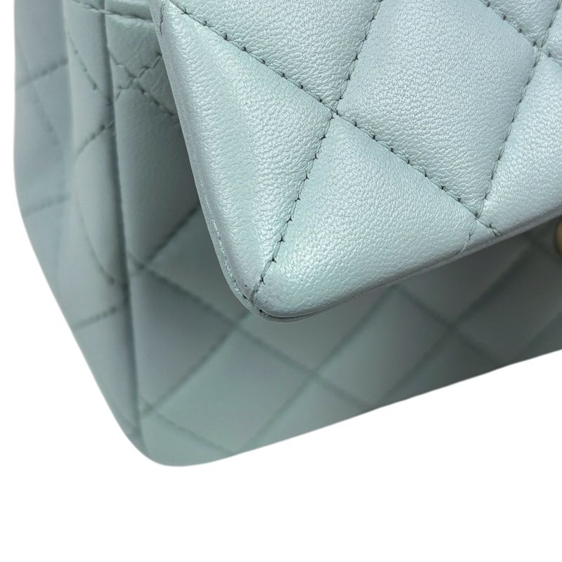 Chanel Coco Mark Top Handle Chain Shoulder Bag Matelasse Handbag Shoulder Bag