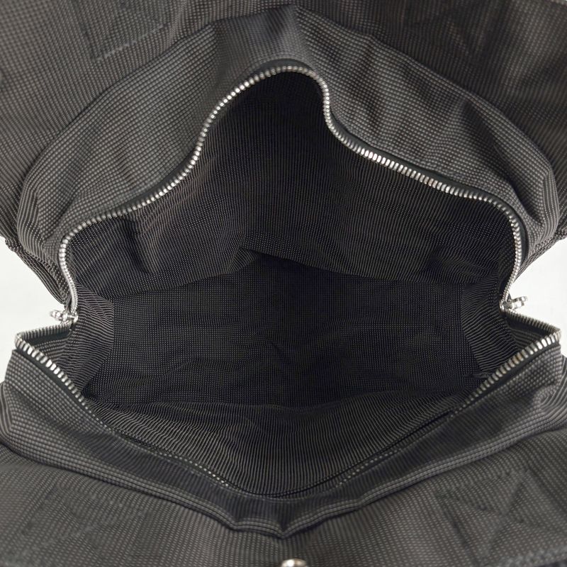 Hermes Her Line A Dos MM Backpack Daypack H Logo Backpack Nylon Canvas Gray