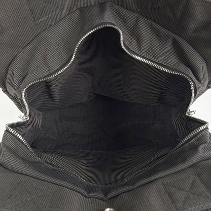 Hermes Her Line A Dos MM Backpack Daypack H Logo Backpack Nylon Canvas Gray