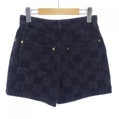 Louis Vuitton Louis Vuitton Fnpa24ny9 1a9wp Damier Graphite Denim Mini Shorts