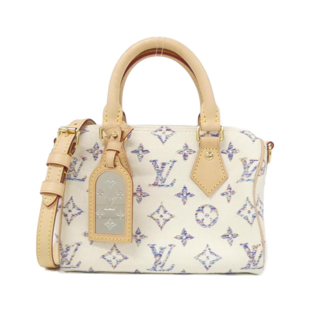 Louis Vuitton Tweed Monogram Multicolor Speedy Bandouliere 20cm (7.87in) M24709