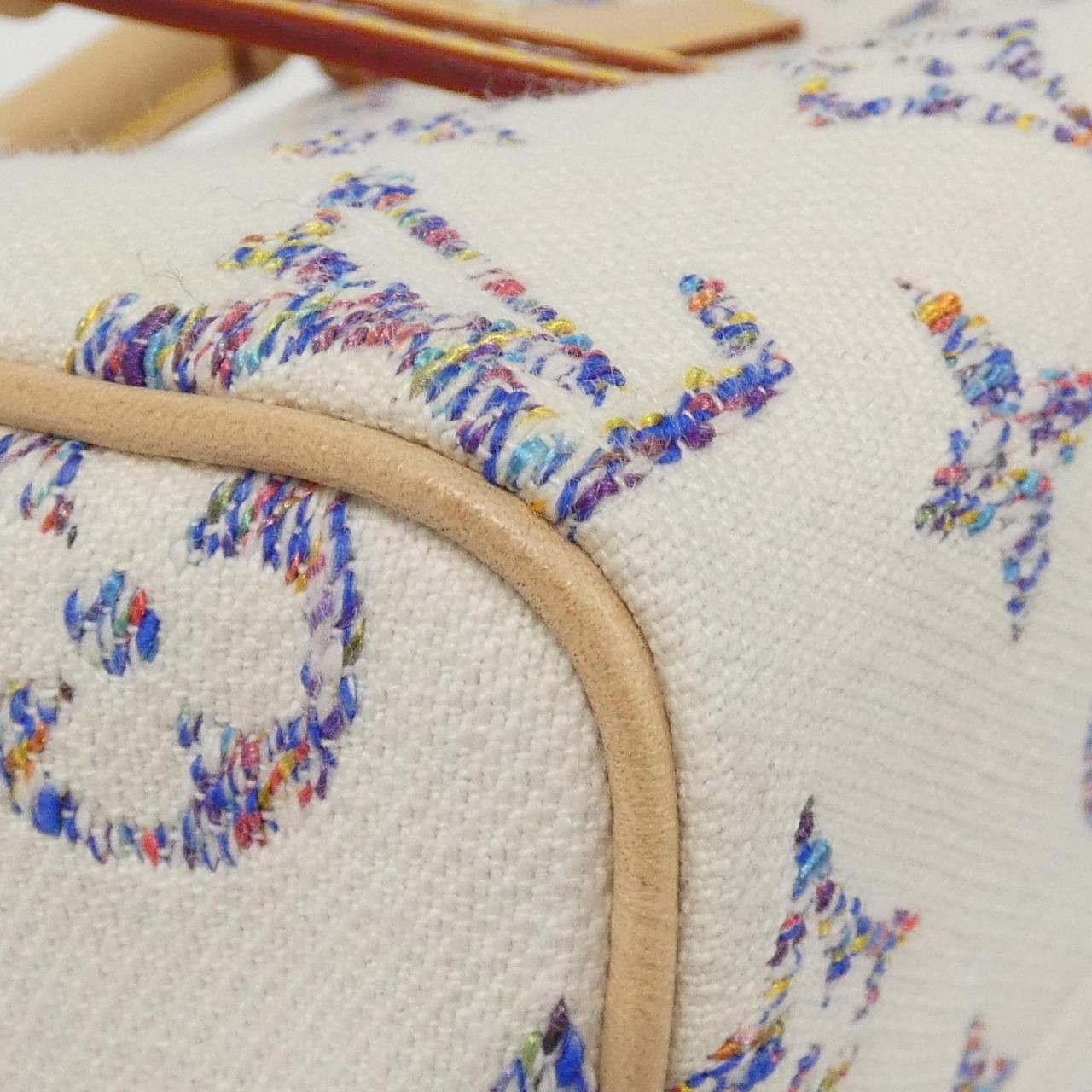 Louis Vuitton Tweed Monogram Multicolor Speedy Bandouliere 20cm (7.87in) M24709