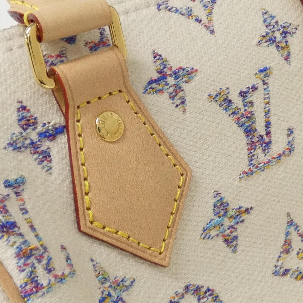 Louis Vuitton Tweed Monogram Multicolor Speedy Bandouliere 20cm (7.87in) M24709