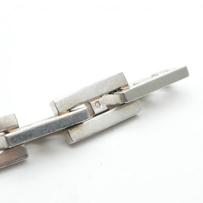 Hermes Cles Bracelet Bangle Cuff 925 Silver