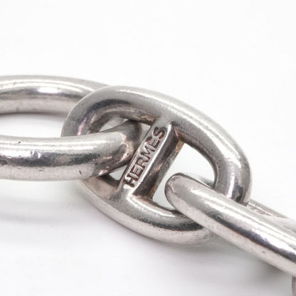 Hermes Chaine D'ancre Bracelet Bangle Cuff 925 Silver