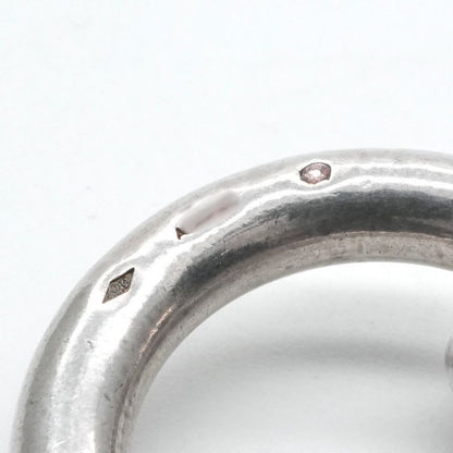 Hermes Chaine D'ancre Bracelet Bangle Cuff 925 Silver
