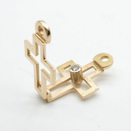 Hermes Cross 750 Gold Antique
