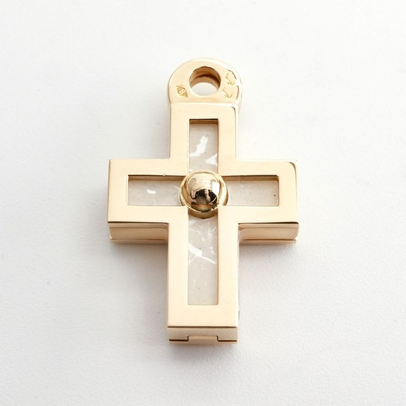 Hermes Cross 750 Gold Antique