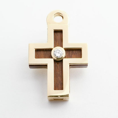 Hermes Cross 750 Gold Antique