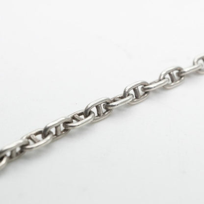 Hermes Serie Necklace Pendant Choker 925 Silver Mini Chaine D'ancre Chaine