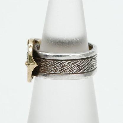Hermes Ring 750 925 Silver Vintage Belt Horseshoe Combination