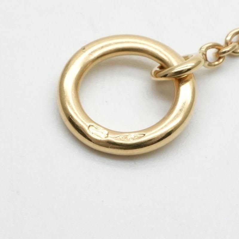 Hermes Serie Necklace Pendant Choker AU 750