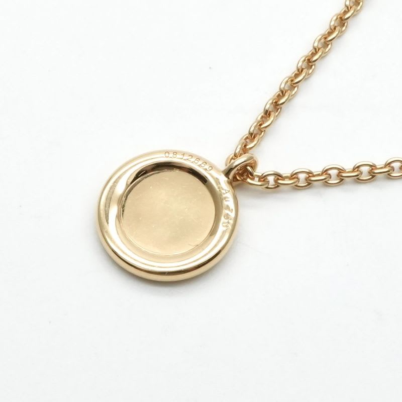 Hermes Serie Necklace Pendant Choker AU 750