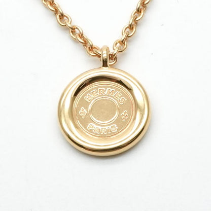Hermes Serie Necklace Pendant Choker AU 750