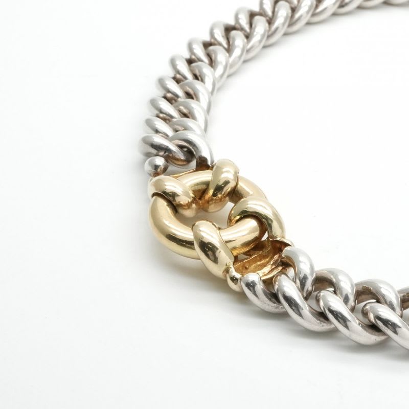 Hermes Eros Necklace Pendant Choker 750 925 Silver