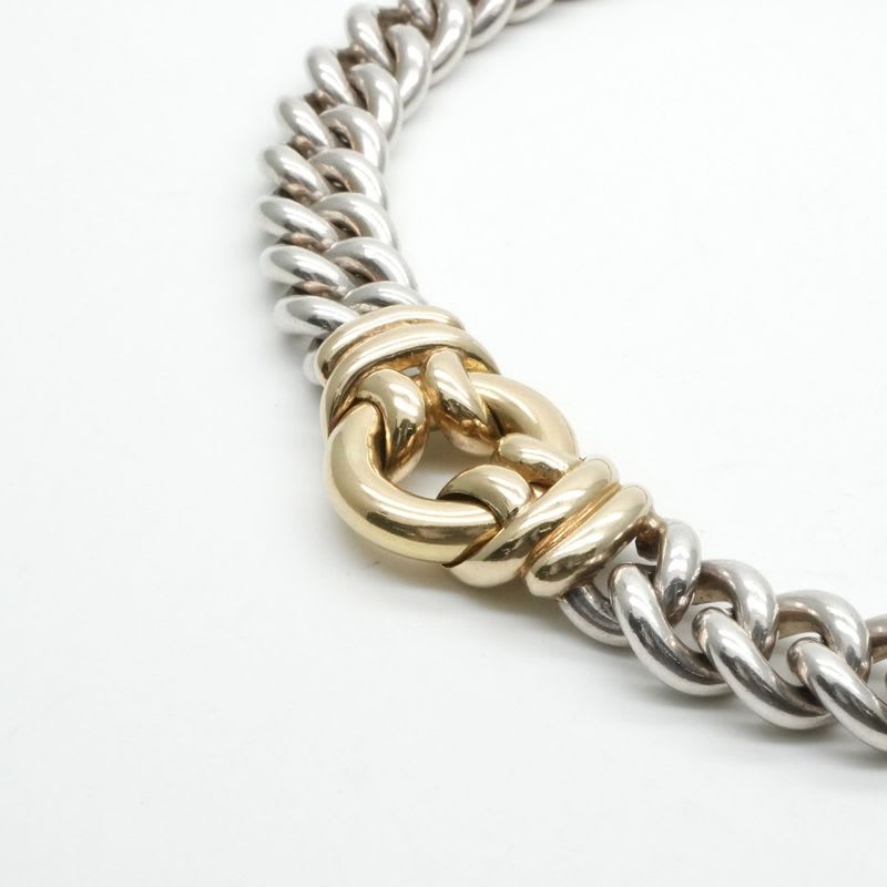 Hermes Eros Necklace Pendant Choker 750 925 Silver