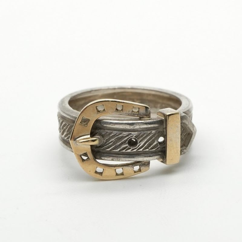Hermes Ring 750 925 Silver Gold And