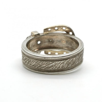Hermes Ring 750 925 Silver Gold And
