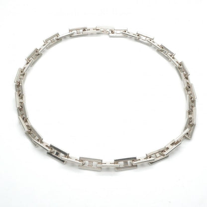 Hermes Necklace Pendant Choker 925 Silver