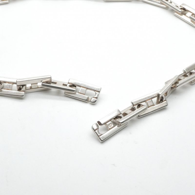 Hermes Necklace Pendant Choker 925 Silver