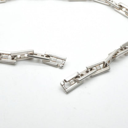 Hermes Necklace Pendant Choker 925 Silver
