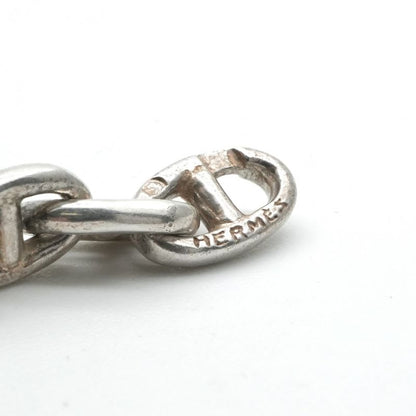 Hermes Chaine D'ancre Bracelet Bangle Cuff 925 Silver Vintage Antique
