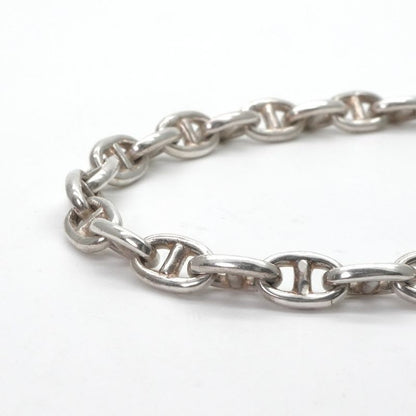 Hermes Chaine D'ancre Bracelet Bangle Cuff 925 Silver Vintage Antique