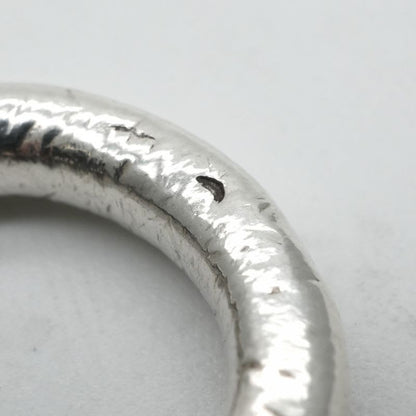 Hermes Chaine D'ancre Key Case Accessory Silver Ring Antique Vintage