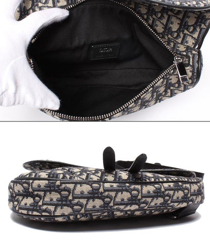 Christian Dior Body Bag Canvas Saddle Bag 16bo0262 Men's Christian Dior
