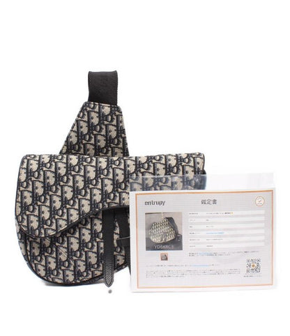 Christian Dior Body Bag Canvas Saddle Bag 16bo0262 Men's Christian Dior