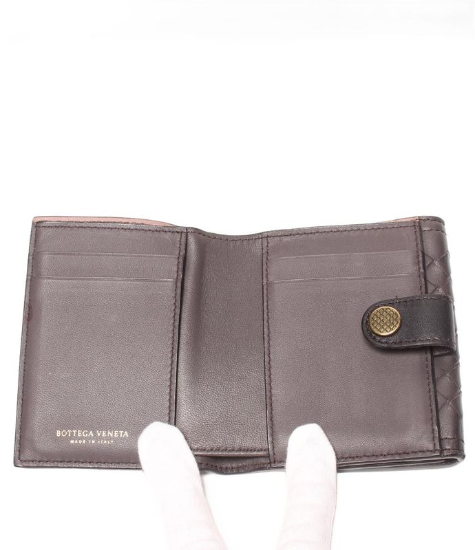 Bottega Veneta Bifold Wallet Intrecciato Women's Bottega Veneta
