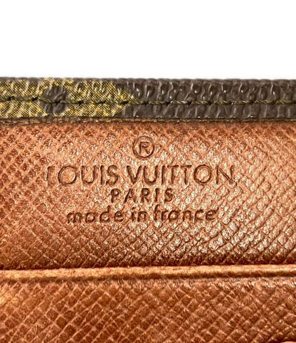 Louis Vuitton Double Hook Bifold Wallet Monogram Portomone Bier M61660 Women's