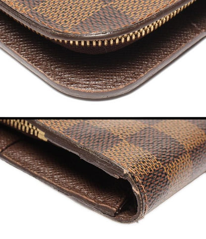 Louis Vuitton Long Wallet Portefeuille Insolite Damier N63071 Women's Men's
