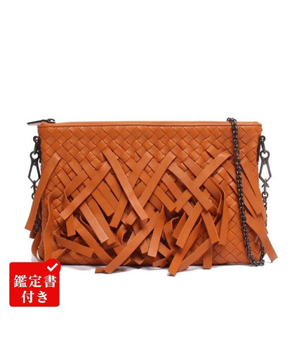 Bottega Veneta Chain Shoulder Bag Crossbody Fringe Women's Bottega Veneta