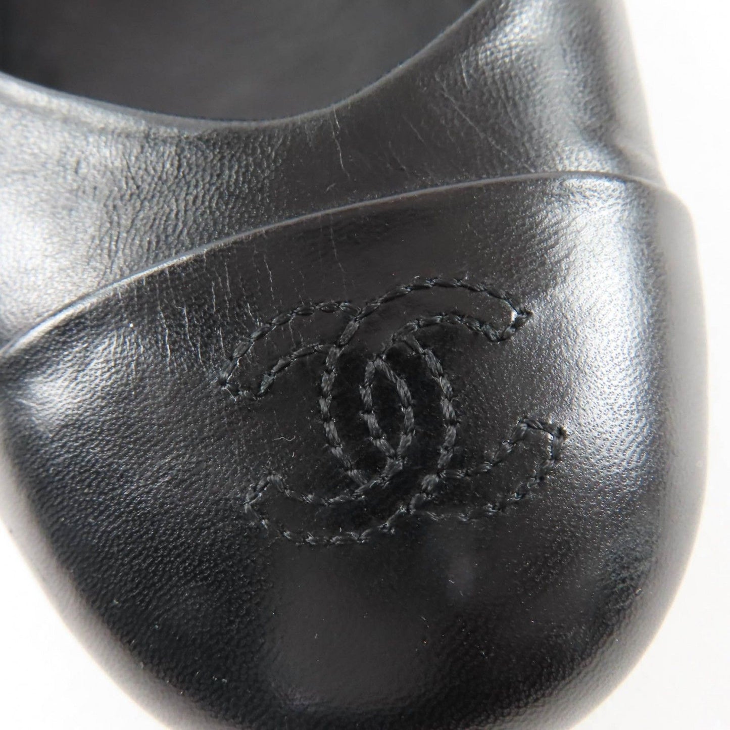 Productchanel G28997 Cocomark Ballerina Leather Flat Shoes Ballet Shoes