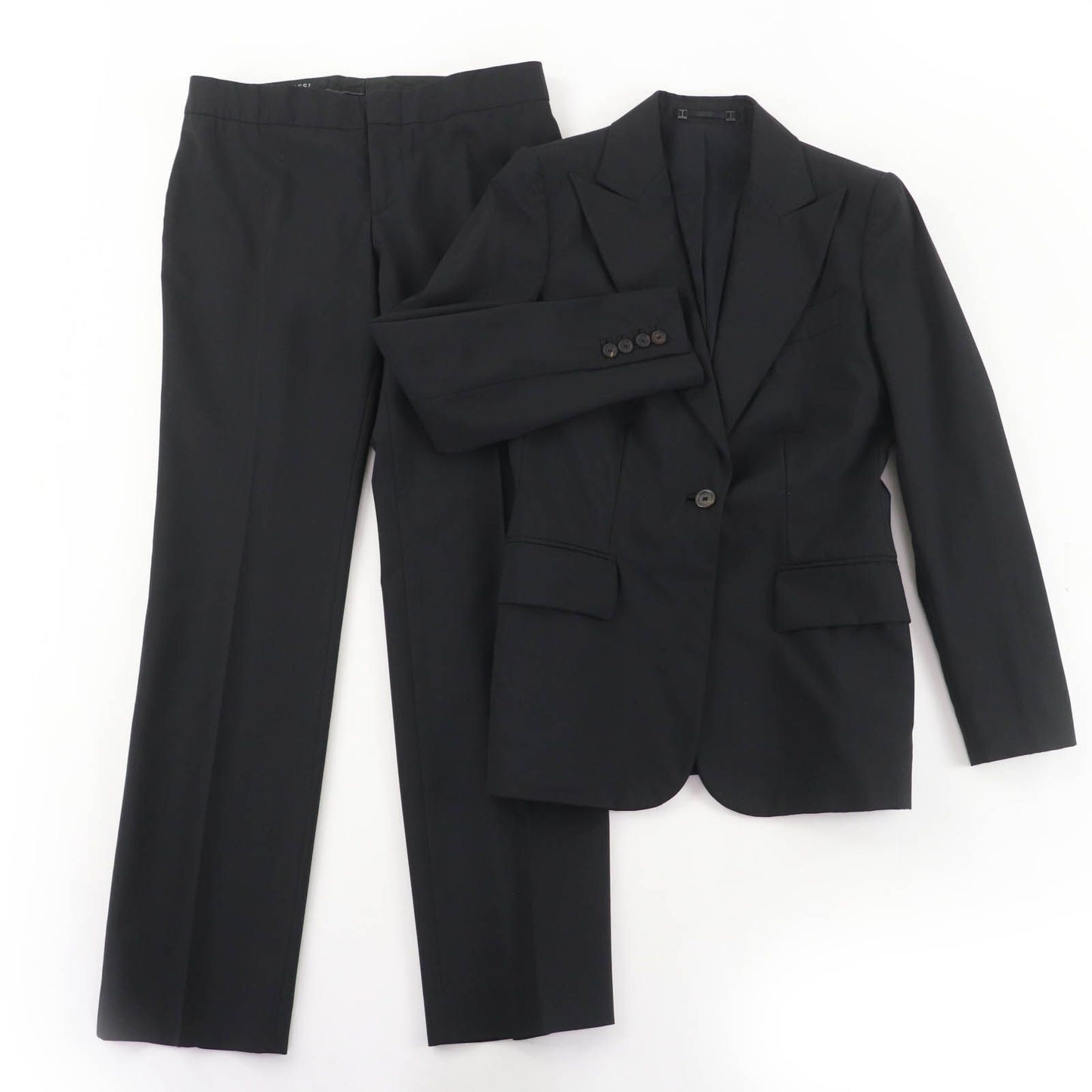 Gucci 107131 Wool Tailored Jacket/Center Press Pants