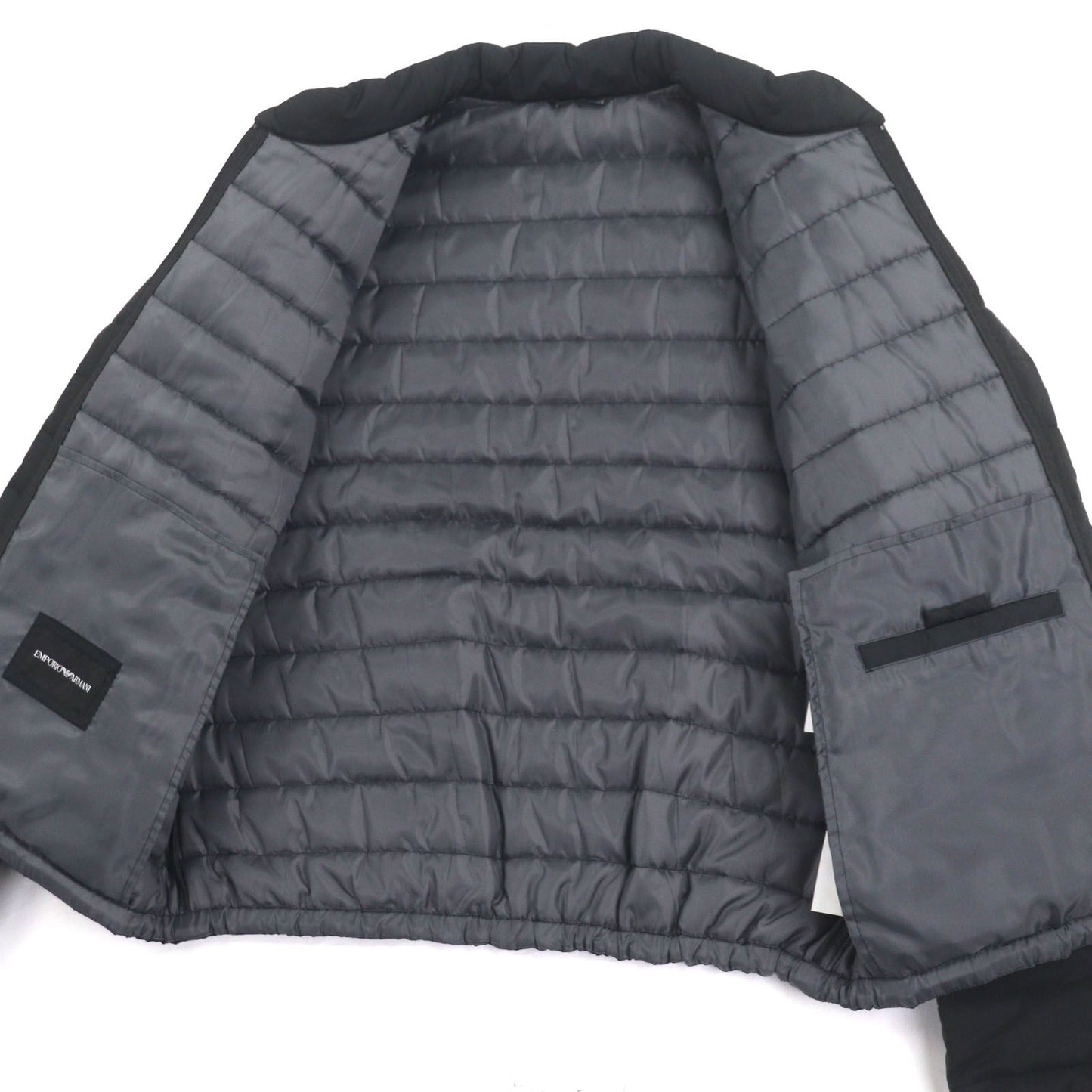 ▼Emporio Armani Made in 2020 0zr72w Zz090 Black Tag Padded