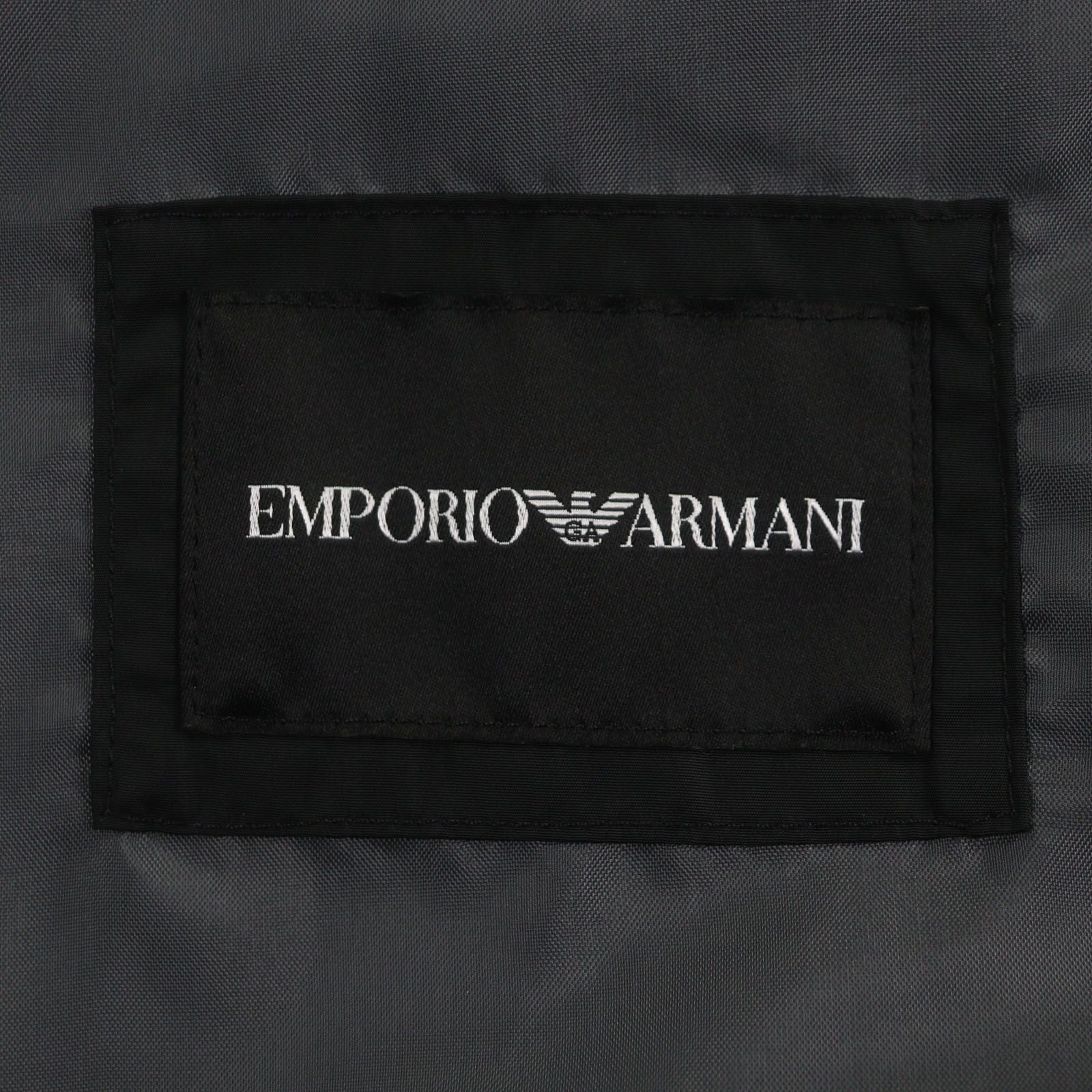 ▼Emporio Armani Made in 2020 0zr72w Zz090 Black Tag Padded