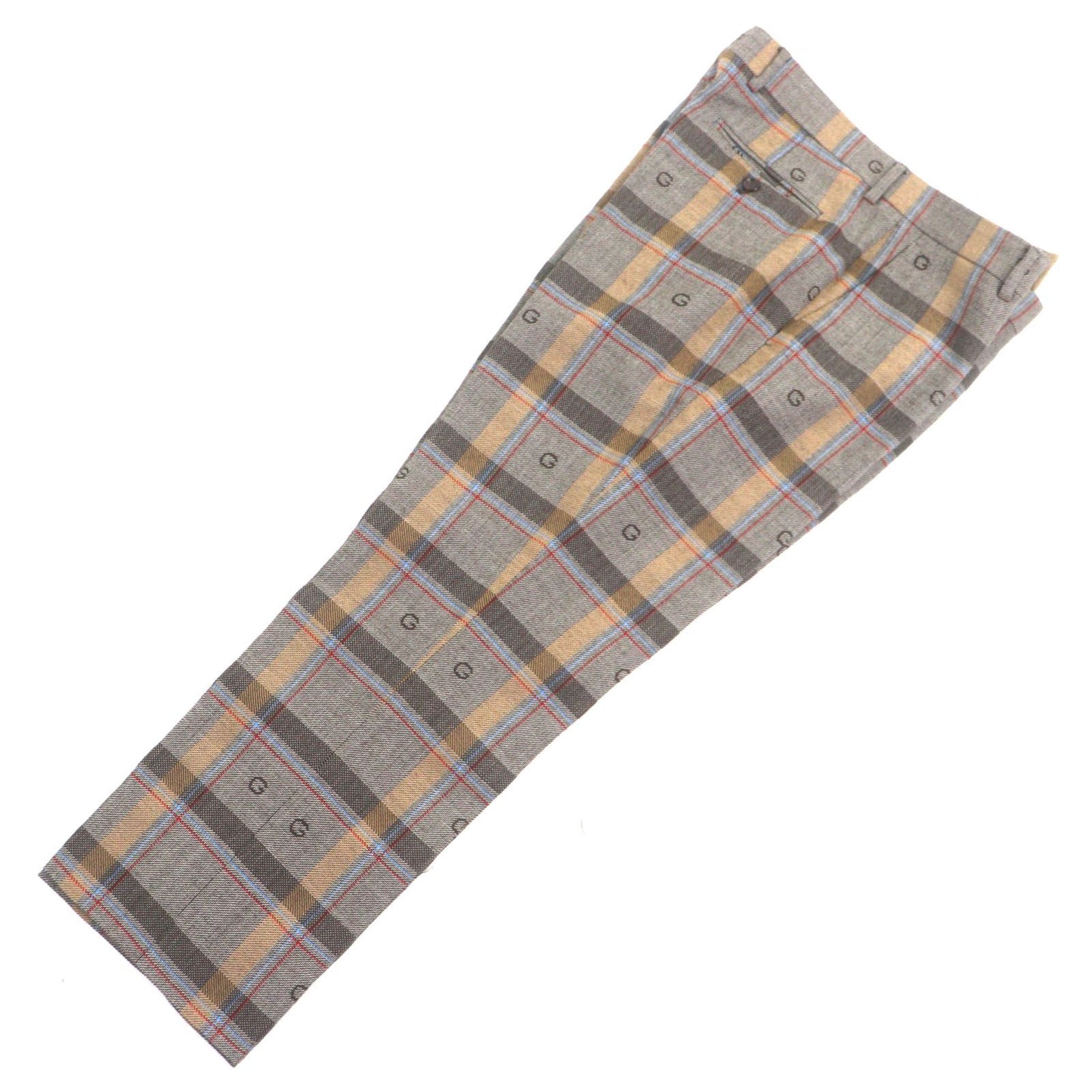 Extremely ▼Gucci 675837 680704 100% Wool Gg Pattern