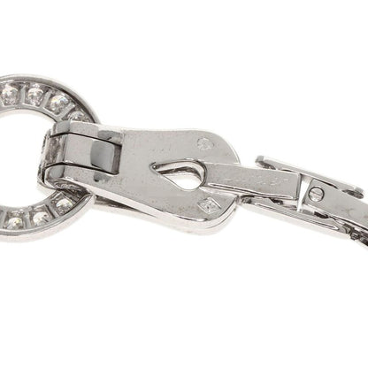Cartier Agraph Diamond Bracelet 18k White Gold Ladies
