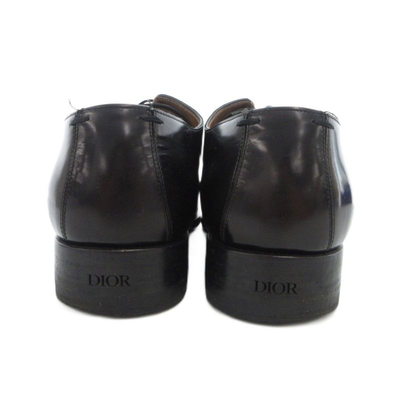 Dior Homme Dior Homme Timeless Derby Shoes Lace Up Leather 43 Black Uo