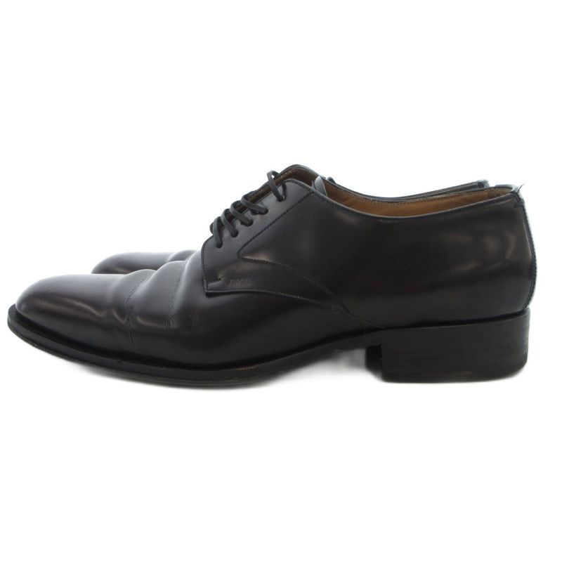 Dior Homme Dior Homme Timeless Derby Shoes Lace Up Leather 43 Black Uo